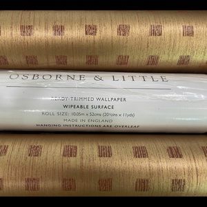 4 Rolls - Osborne & Little Wallpaper